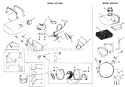 Page C Diagram and Parts List for 650  Weed Eater Trimmer